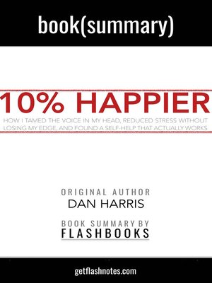 cover image of 10% Happier by Dan Harris: Book Summary
